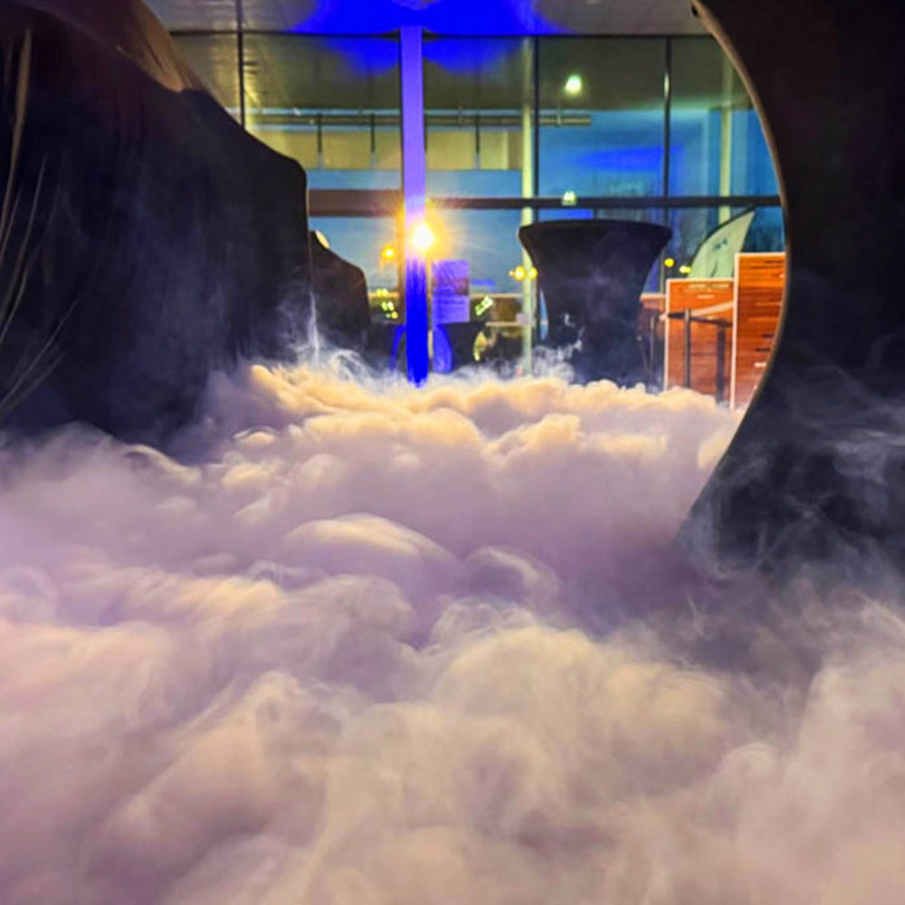 Fumée lourde lors d'une inauguration d'un véhicule en Haute Garonne